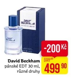 David Beckham, pánská EDT