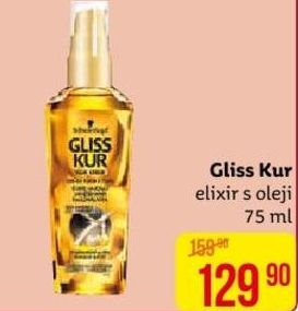 Gliss Kur, elixir s oleji
