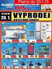 akční leták Planeo Elektro 12.1.2015-20.1.2015