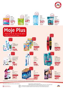 akční leták dm drogerie 14.1.2015-27.1.2015