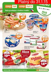akční leták COOP 15.1.2015-31.1.2015
