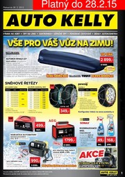 akční leták Auto Kelly 26.1.2015-28.2.2015