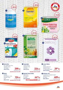 akční leták dm drogerie 28.1.2015-10.2.2015