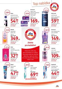 akční leták dm drogerie 28.1.2015-10.2.2015