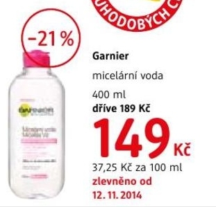 Garnier, micelární voda