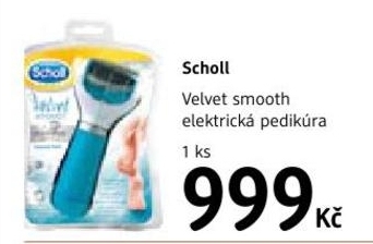 Scholl Velvet Smooth, elektrická pedikúra