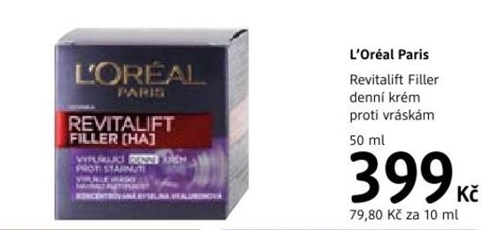 L´Oréal Paris Revitalift Filler, denní krém