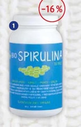 Spirulina, doplněk stravy
