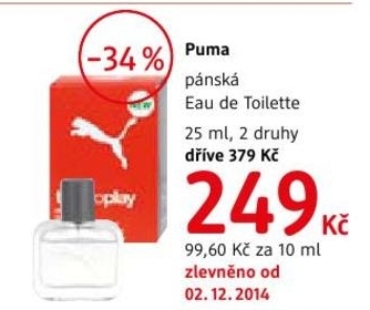 Puma, pánská Eau de Toilette