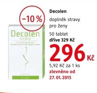 Decolen, doplněk stravy