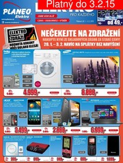akční leták Planeo Elektro 28.1.2015-3.2.2015