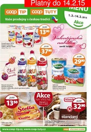 akční leták COOP 1.2.2015-14.2.2015