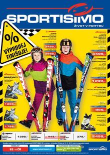 akční leták Sportisimo 12.2.2015-21.2.2015