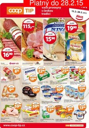 akční leták COOP 15.2.2015-28.2.2015