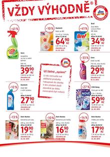 akční leták dm drogerie 25.2.2015-24.3.2015