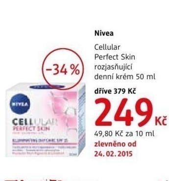 Nivea cellular perfect skin