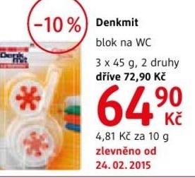 denkmit blok na wc