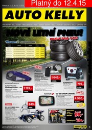 akční leták Auto Kelly 16.3.2015-12.4.2015