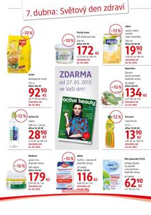 akční leták dm drogerie 25.3.2015-28.4.2015