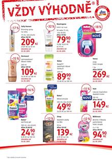 akční leták dm drogerie 25.3.2015-28.4.2015