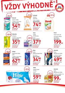 akční leták dm drogerie 25.3.2015-28.4.2015