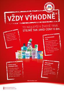 akční leták dm drogerie 25.3.2015-28.4.2015