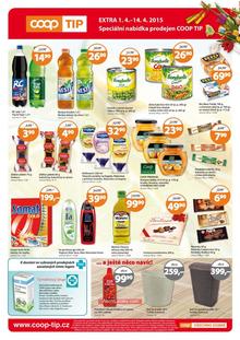 akční leták COOP 1.4.2015-14.4.2015