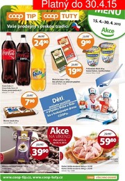 akční leták COOP 15.4.2015-30.4.2015