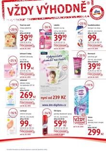 akční leták dm drogerie 29.4.2015-26.5.2015