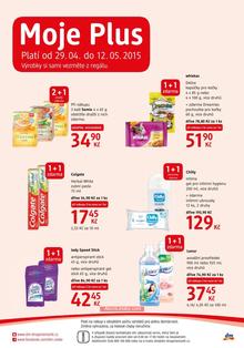 akční leták dm drogerie 29.4.2015-26.5.2015