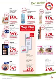 akční leták dm drogerie 29.4.2015-26.5.2015