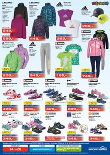 akční leták Sportisimo 16.4.2015-3.5.2015