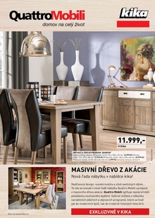 akční leták Kika nábytek 9.2.2015-10.5.2015