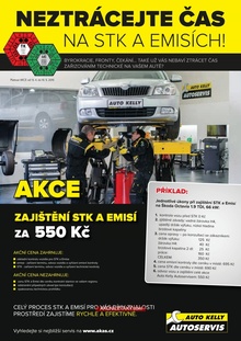 akční leták Auto Kelly 13.4.2015-10.5.2015