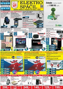 akční leták Elektro Spáčil 22.4.2015-5.5.2015