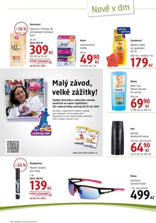 akční leták dm drogerie 29.4.2015-31.5.2015