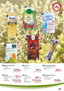 akční leták dm drogerie 29.4.2015-31.5.2015