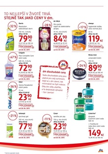 akční leták dm drogerie 29.4.2015-31.5.2015