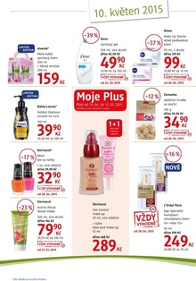akční leták dm drogerie 29.4.2015-31.5.2015