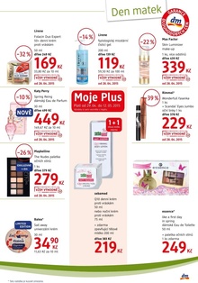 akční leták dm drogerie 29.4.2015-31.5.2015