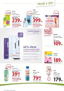 akční leták dm drogerie 29.4.2015-31.5.2015