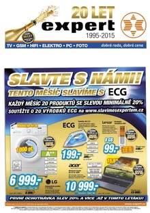 akční leták Expert elektro 5.5.2015-13.5.2015
