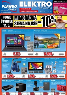 akční leták Planeo Elektro 13.5.2015-19.5.2015