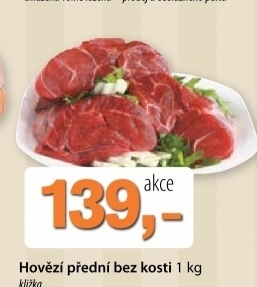 Hovezi predni bez kosti klizka