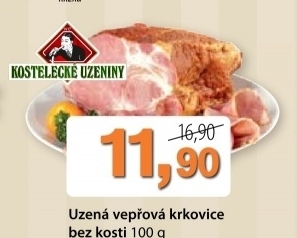 Krkovicka veprova uzena kostelecke uzeniny