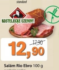 Salam rio ebro kostelecke uzeniny