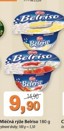 Ryze mlecna belriso zott