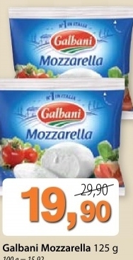 Syr mozzarella galbani