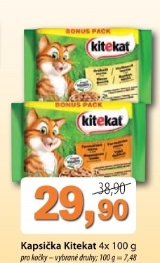 Kapsicky pro kocky kitekat