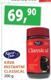 Kava instantni classical novy den